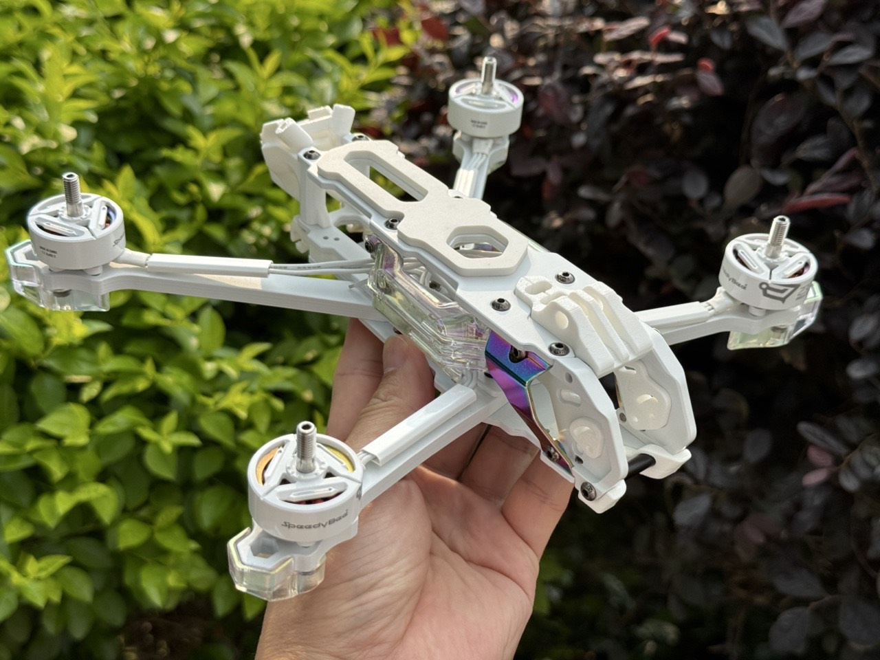 SpeedyBee Mario 5 White Frame  - đánh giá và giá Fpv Drone Bag