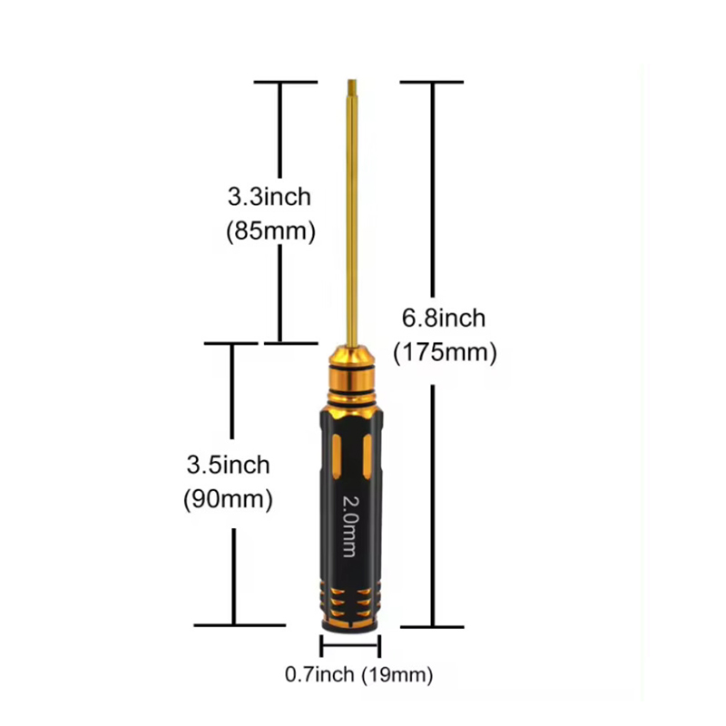 4pcs Hex Screw Driver Set Tita - đánh giá và giá Fpv Drone Tool Kit