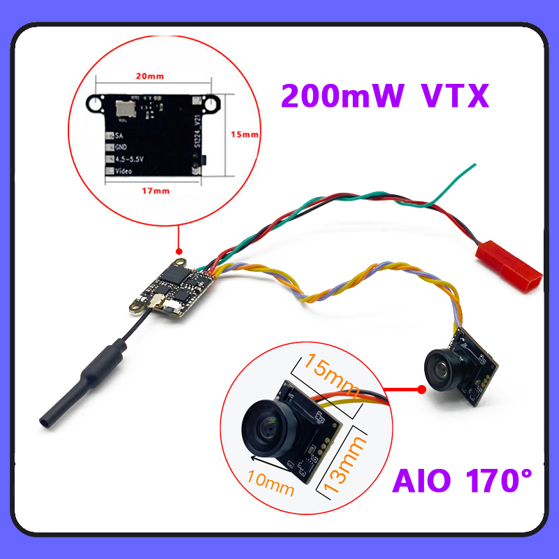 SLONWAKE 5.8G 1200TVL FPV Came - đánh giá và giá Fpv Drone Receiver