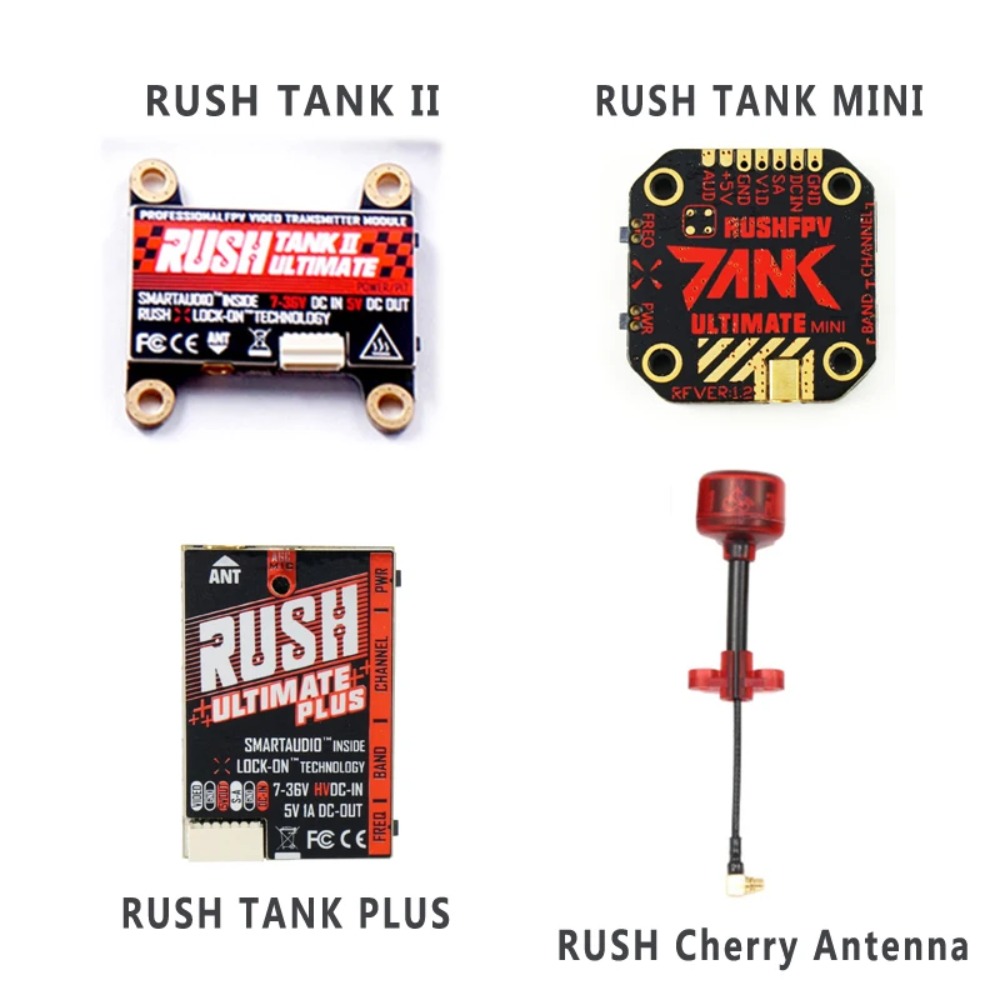 RUSH TANK Ultimate II/Mini/PLU - đánh giá và giá Fpv Drone Antenna