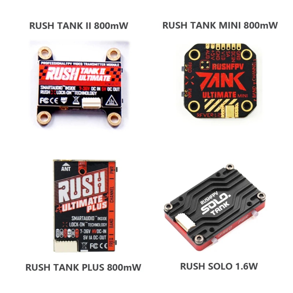 RUSH TANK Ultimate II/Mini/PLU - đánh giá và giá Fpv Drone Antenna