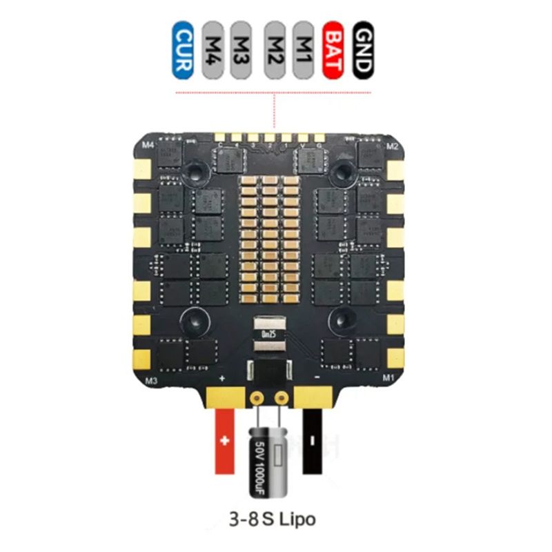 BLS 100A 4-In-1 ESC FPV Brushl - đánh giá và giá Fpv Drone Esc